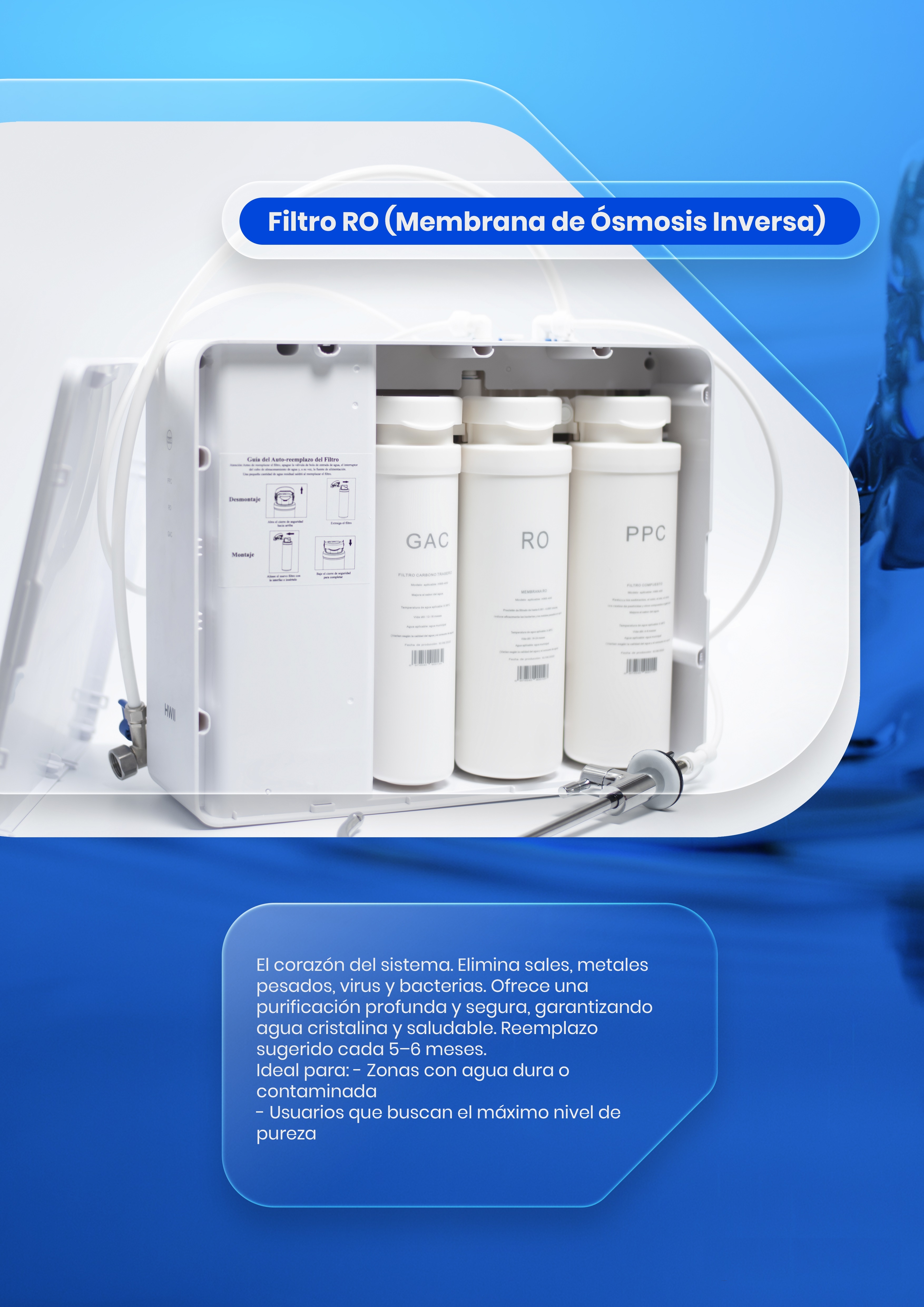 Purificadora de Agua HWII-400