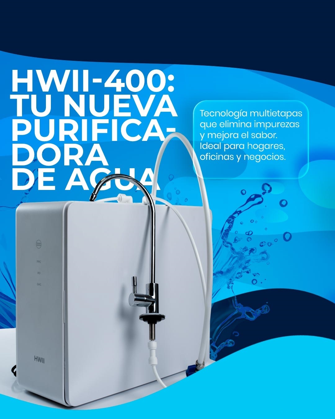 Purificadora de Agua HWII-400