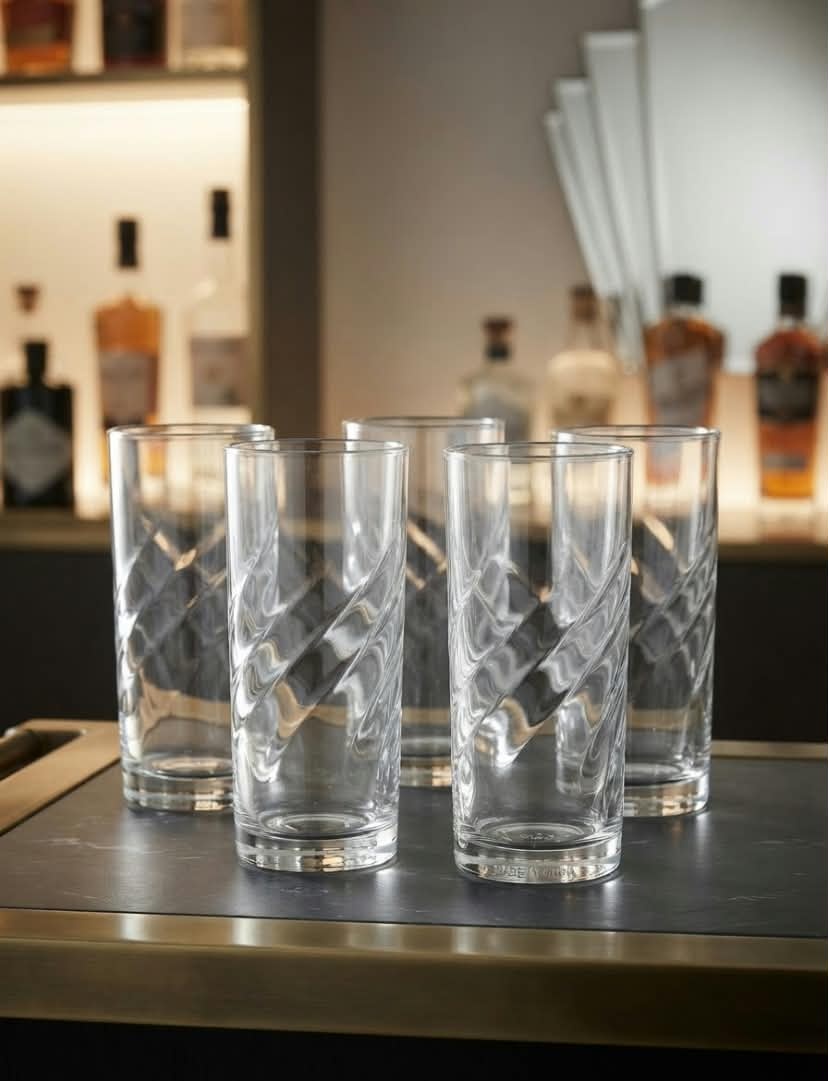Vasos Altos en Espiral