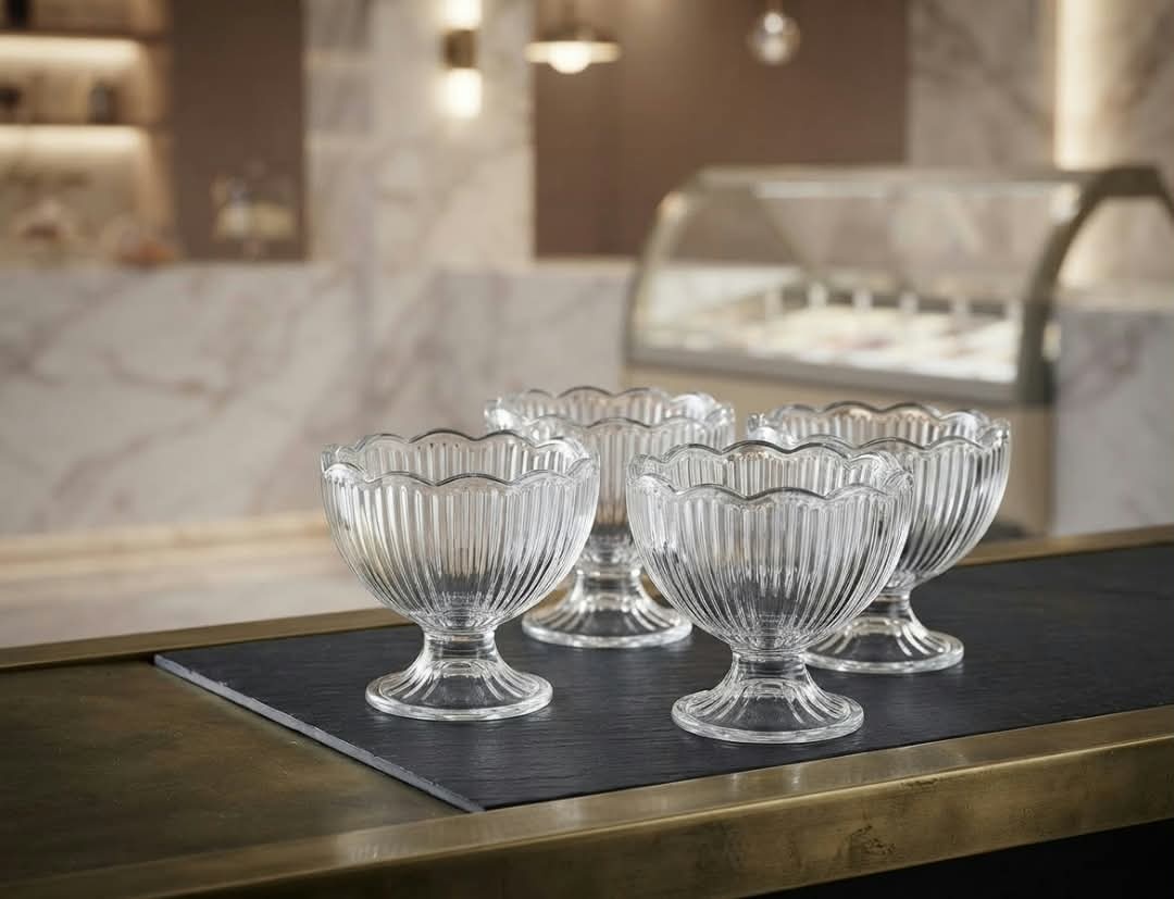 Copas Pequeñas de Cristal para Helado