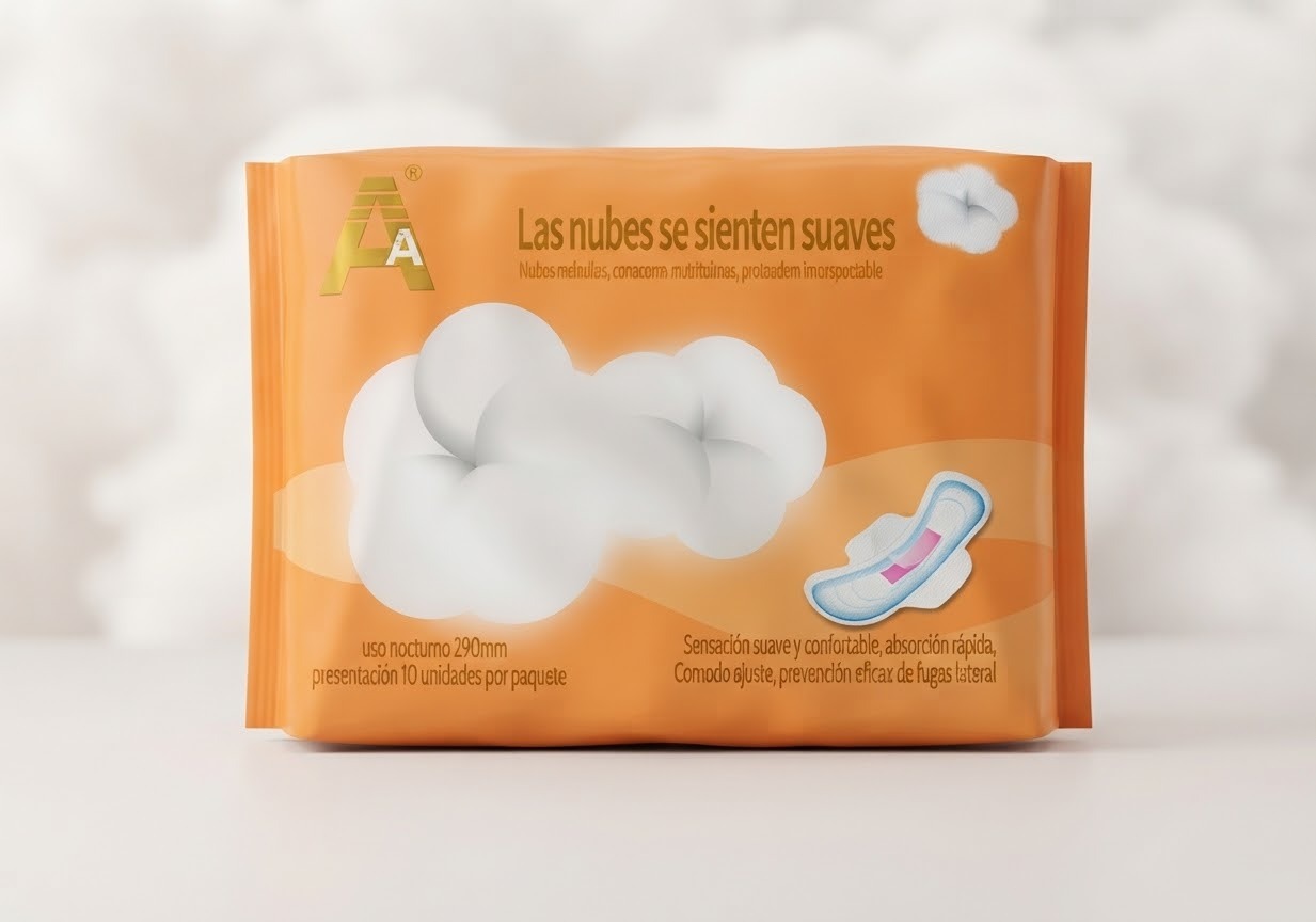 Toallas Sanitarias Nocturnas de 290mm