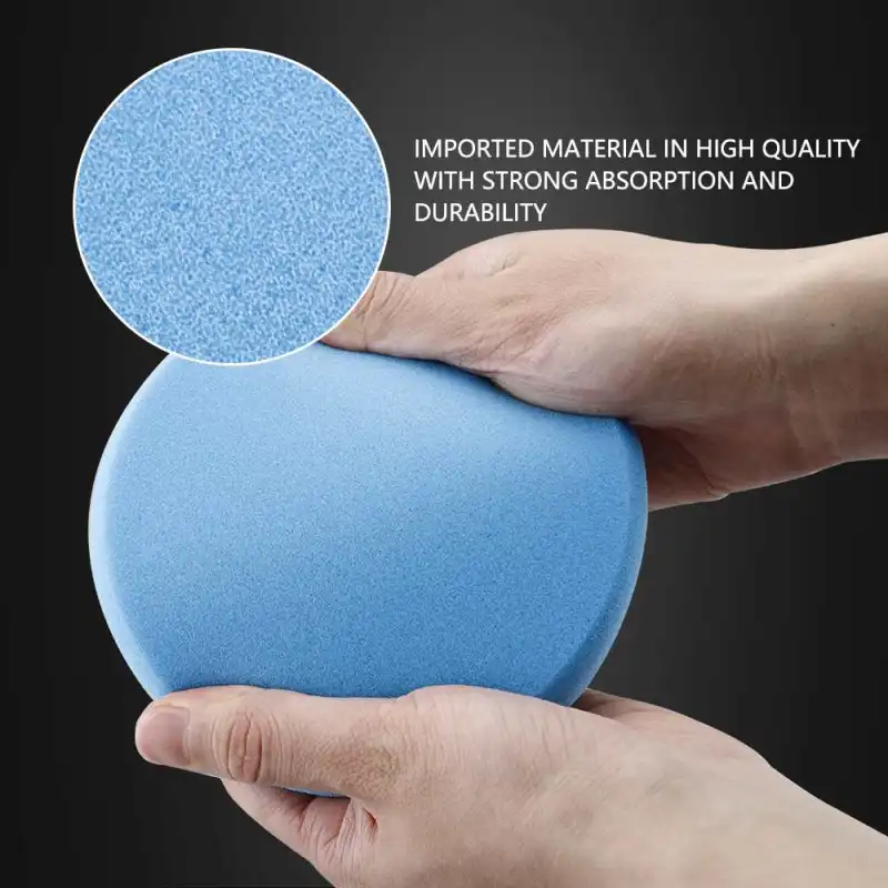 SPTA 3" to 7" Car Spong Buffing Polishing Pads, Flat Buffing Pads For DA/RO/GA Car Buffer Polisher
