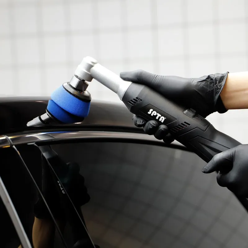 SPTA 12V Micro Cordless Swirl Killer Polisher RO/DA Mini Car Polisher for polishing, sanding and cleaning
