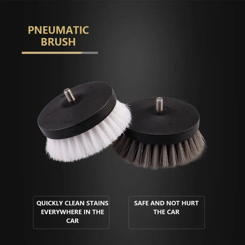 SPTA Electric Drill Brush Multi-function Cleaning Brush Head Suitable For DA Polisher and 12V Cordless Polisher