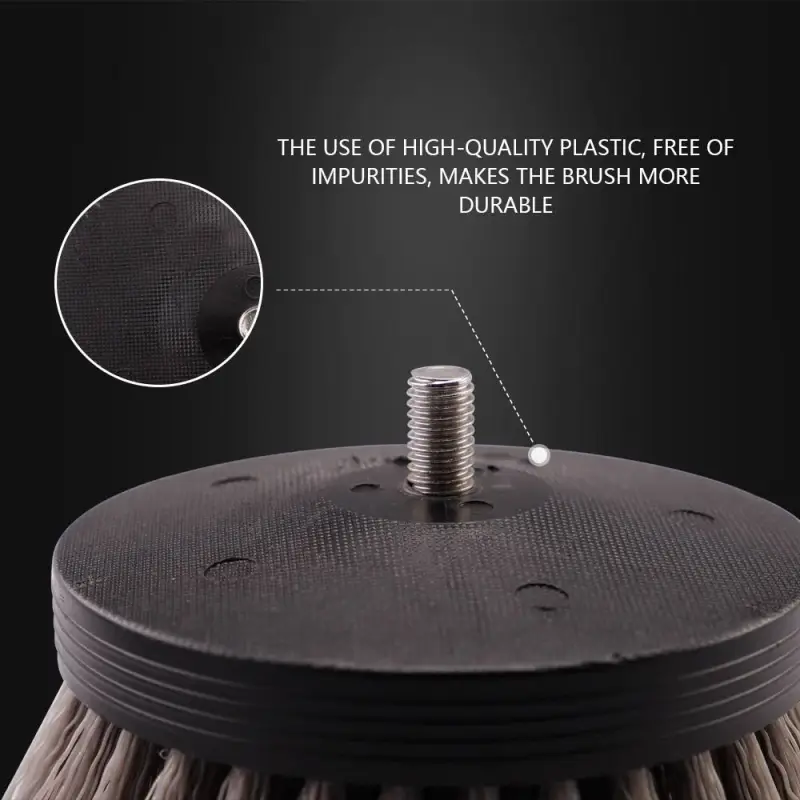 SPTA Electric Drill Brush Multi-function Cleaning Brush Head Suitable For DA Polisher and 12V Cordless Polisher
