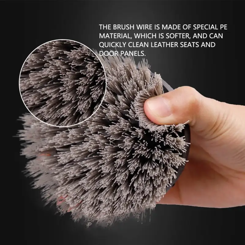 SPTA Electric Drill Brush Multi-function Cleaning Brush Head Suitable For DA Polisher and 12V Cordless Polisher