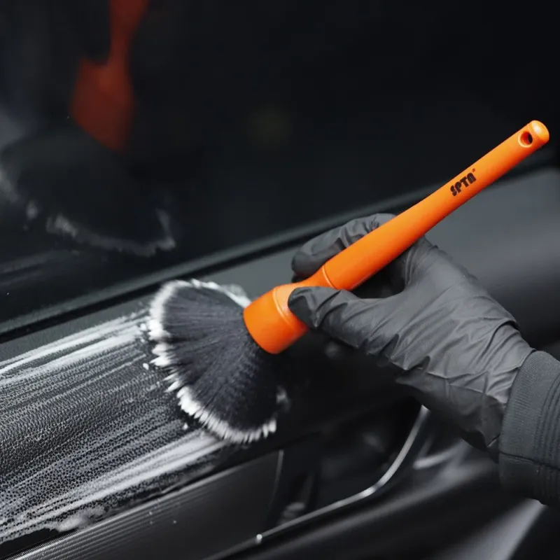 SPTA Ultra-Soft Detailing Brush Auto Interior Detail Brush With Synthetic Bristle Car Dash Duster Brush