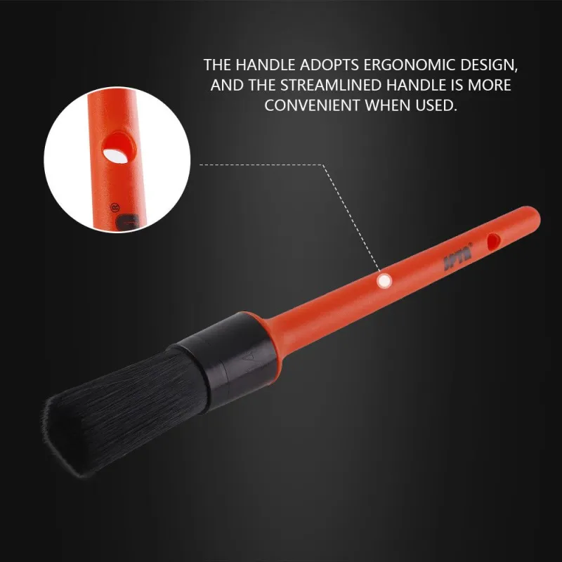 SPTA Car Detailing Sharpening Bristles Cleaning Brushes Auto Detail Tools Products 5Pcs Wheels Dashboard Car-styling Accessories