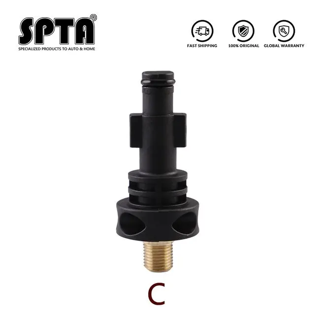 SPTA Snow Foam Lance Adapters Plastic Adapter Foam Nozzle Foam Generator Snow Foam Adapters for High Pressure Washer