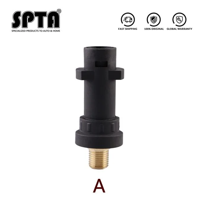 SPTA Snow Foam Lance Adapters Plastic Adapter Foam Nozzle Foam Generator Snow Foam Adapters for High Pressure Washer