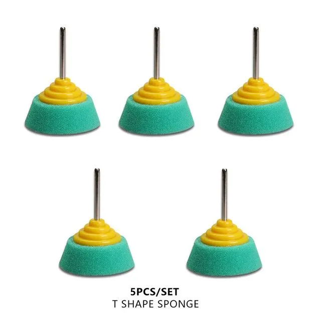 Lucidatura Auto Kit Di Lucidatura Per Ceretta Spugna Da 6 Pollici - Foto 2