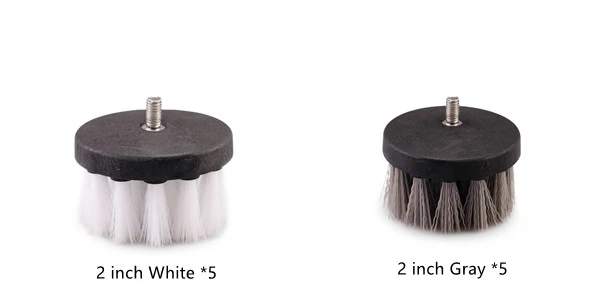 SPTA Electric Drill Brush Multi-function Cleaning Brush Head Suitable For DA Polisher and 12V Cordless Polisher