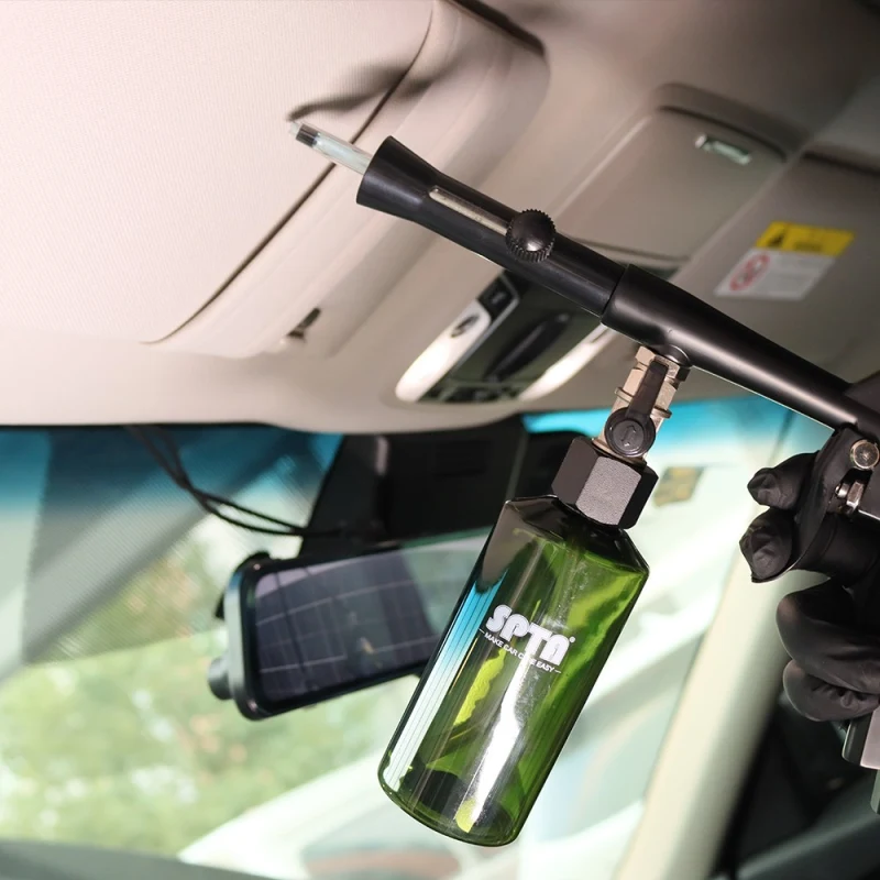 SPTA Car Cleaning Foam Gun Car Ceiling Interior Cleaning Washing Spray Gun High Pressure Washer Leather Seat Deep Cleaning Tool
