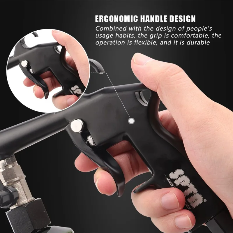 SPTA Car Cleaning Foam Gun Car Ceiling Interior Cleaning Washing Spray Gun High Pressure Washer Leather Seat Deep Cleaning Tool