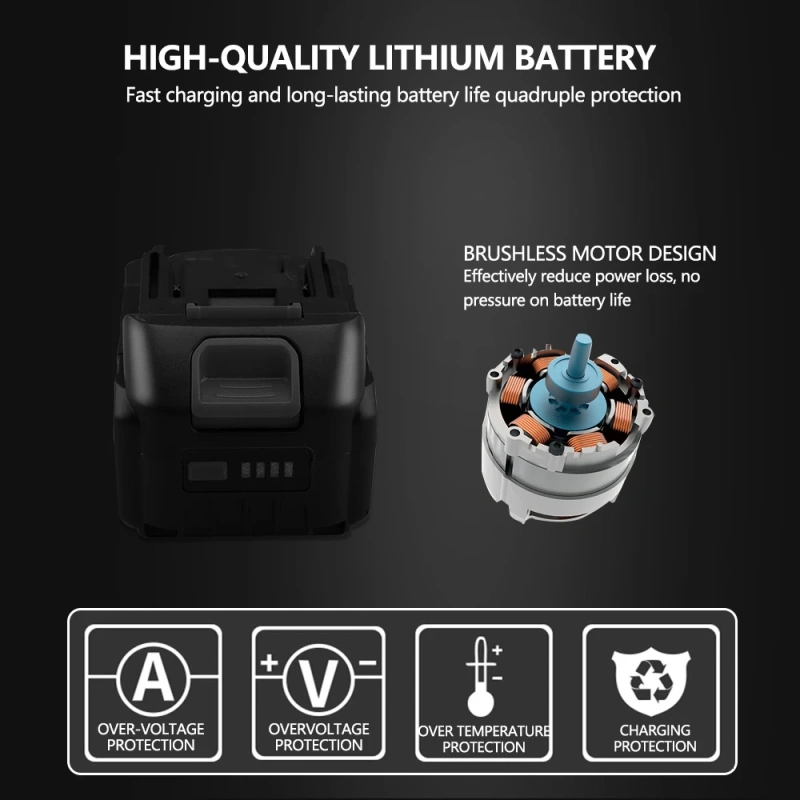SPTA Original 18V 4000mAh Lithium Battery Lithium ion Rechargeable Battery replacement LD502 LD503 LD504