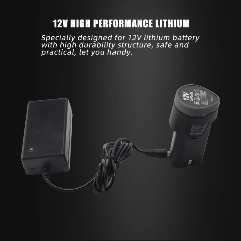 SPTA Original 12V Lithium Battery Charger For SPTA 12V Cordless RO/DA Mini Car Polisher LD104
