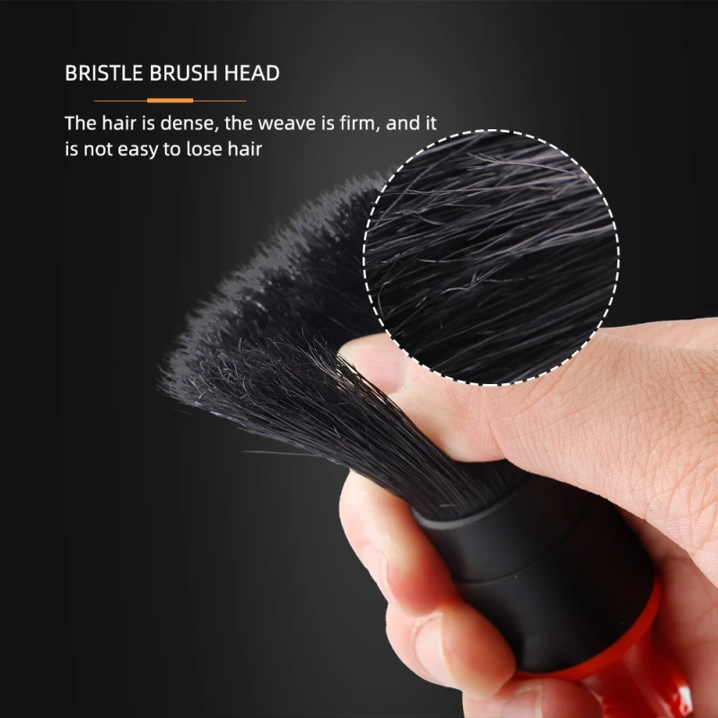 SPTA PP & Boar Hair Car Wash Car Detailing Mix Brush Set Auto Car Cleaning Detailing Set Dashboard Air Outlet Cleaning Brush