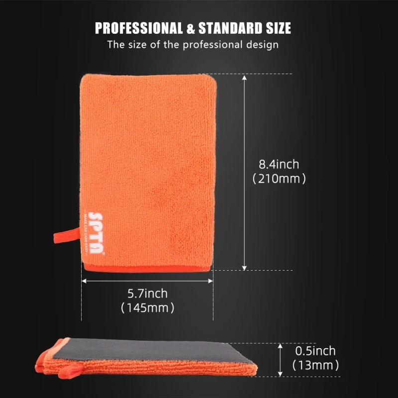 SPTA Clay Bar Mitt Clay Bar Wash Mitt Clay Eraser Mitt For Car Detailing Auto Detailing Clay Bar Glove