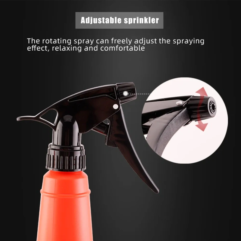 SPTA 700ml Professional Sprayer Acid and Alkali Resistant Atomozing Sprinkling Can Adjustable Nozzle For Car Beauty