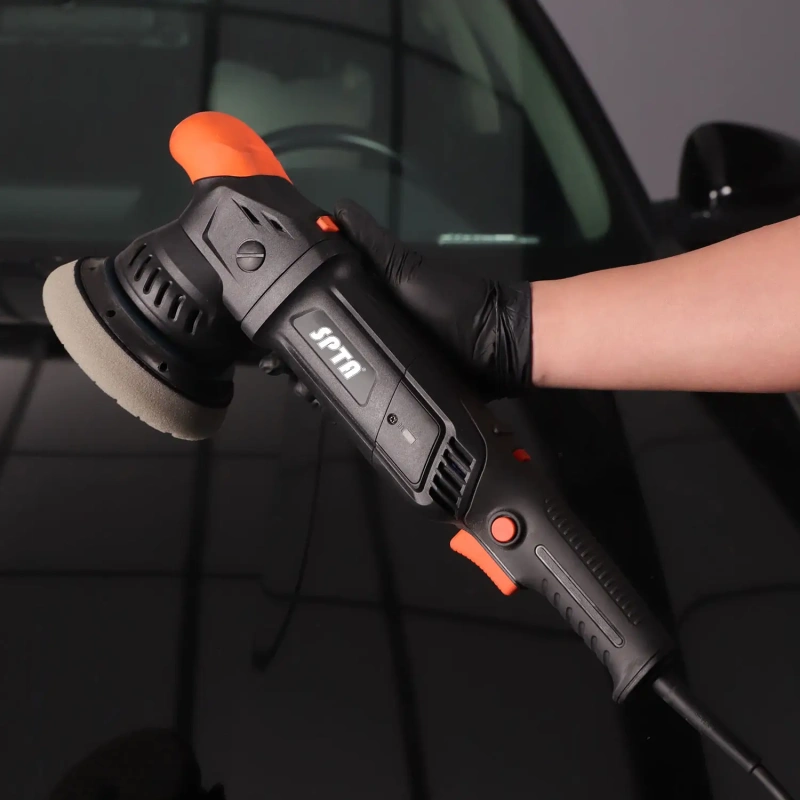 SPTA CP501 1100W 6 Various Speed Car Care Polishing Machine Dual Action Polisher for Car Detailing