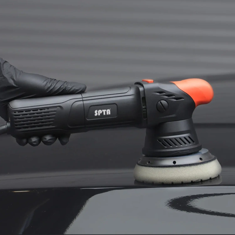 SPTA CP304 710W 5" Dual Action Polisher 5-Meter Long Power Supply Cord Constant Speed Output