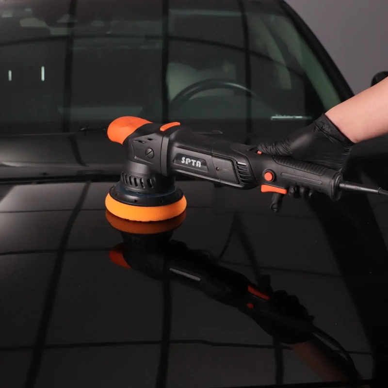 SPTA CP501 1100W 6 Various Speed Car Care Polishing Machine Dual Action Polisher for Car Detailing