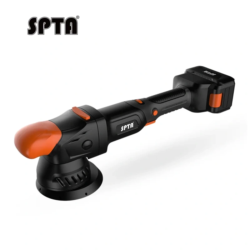SPTA CP601 Brushless Dual Action Polisher, Portable-type Cordless, Constant Speed Output, Soft Start - Fast Charge