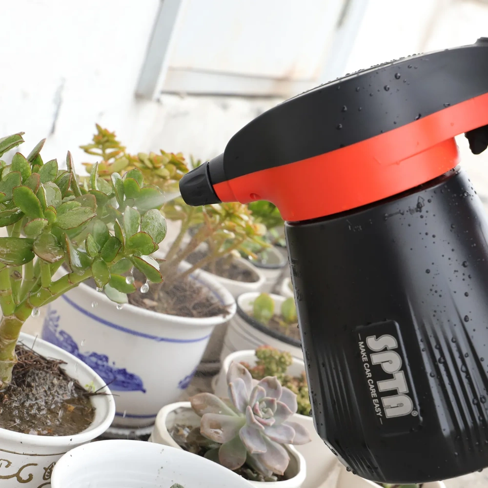 SPTA 1Pc 2.25L Electric Car Foam Sprayer, Battery Powered