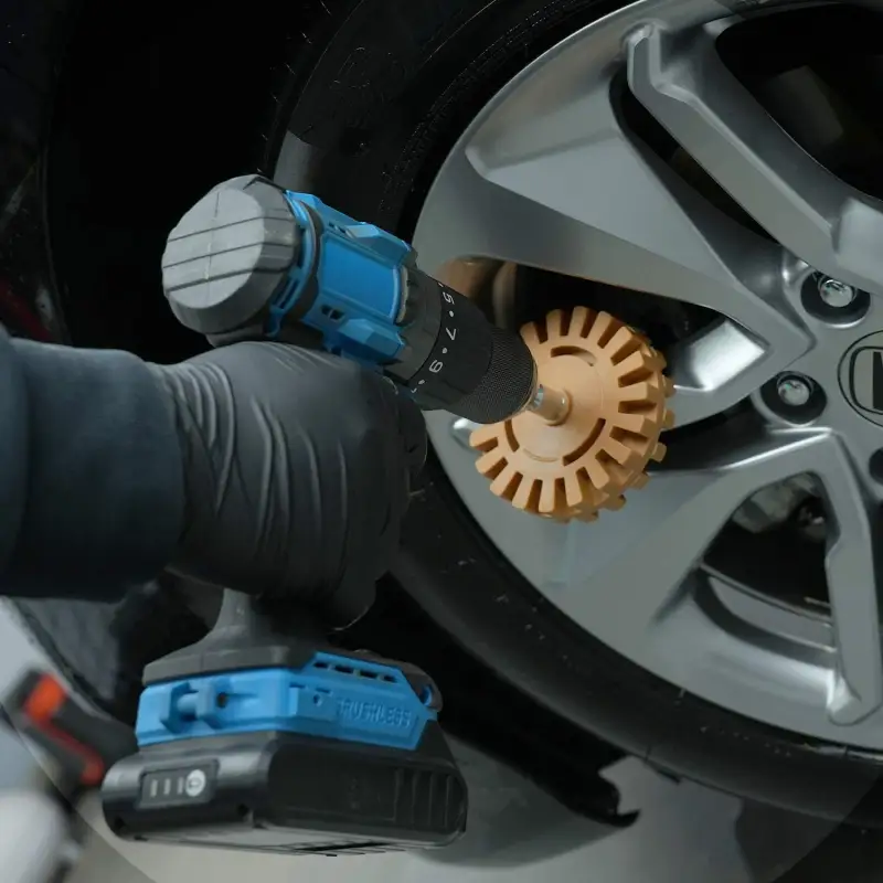 SPTA Decal Eraser Wheel, Decal Remover Eraser, Stripe Off Wheel, Pinstripe, Adhesive Remover