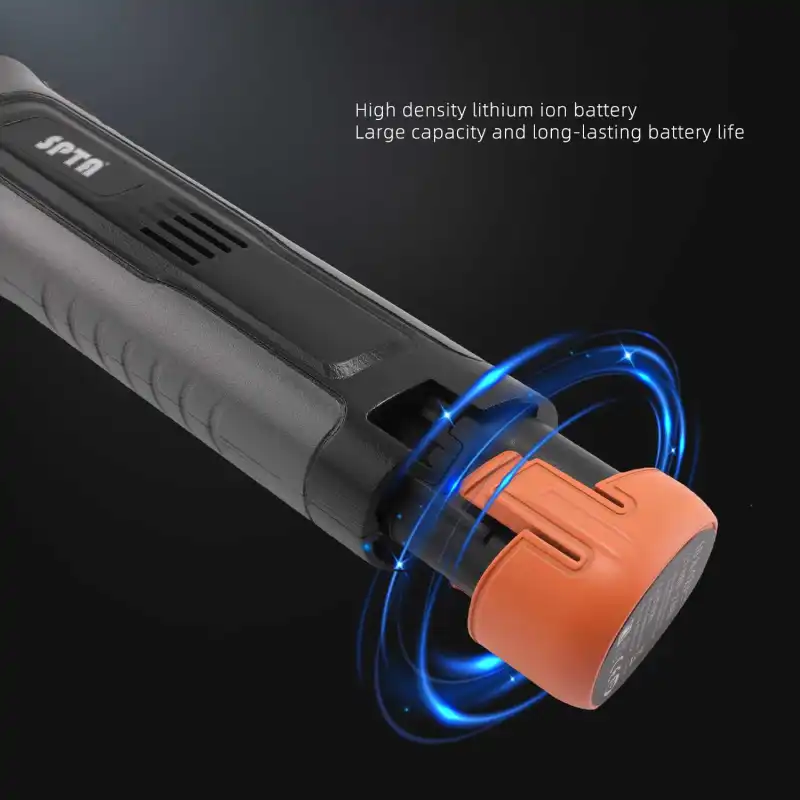 SPTA CP201 Cordless Mini Polisher Detail Dual Action And Rotary Polisher Constant Speed Output For Car Polishing - Fast Charge