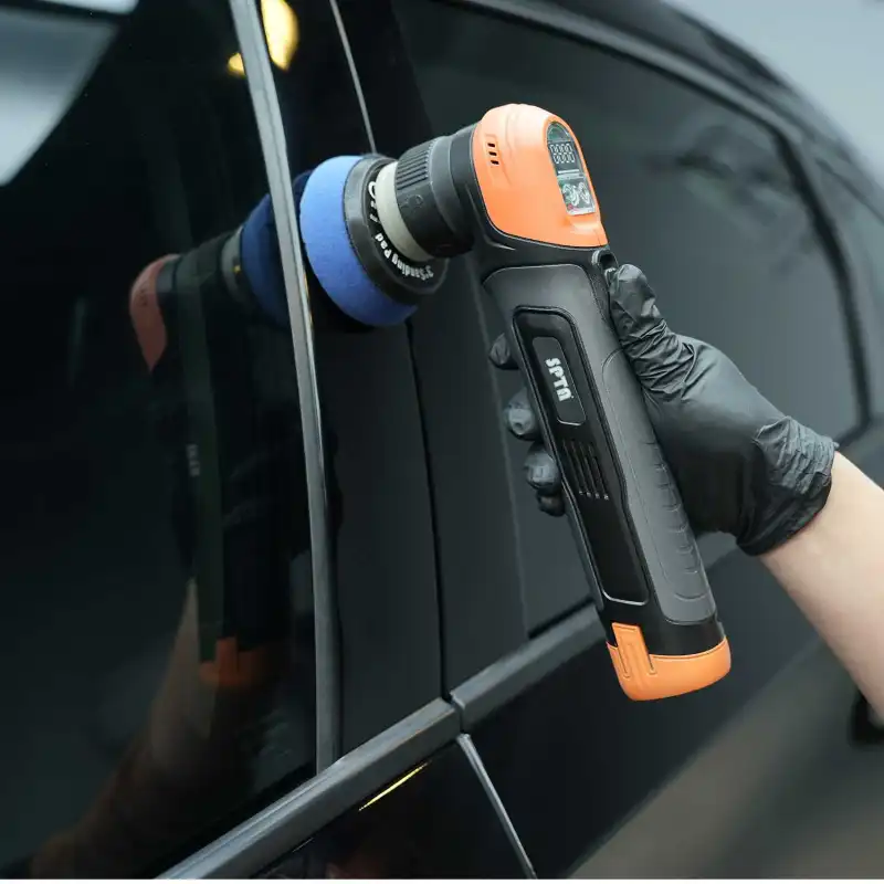SPTA CP201 Cordless Mini Polisher Detail Dual Action And Rotary Polisher Constant Speed Output For Car Polishing - Fast Charge