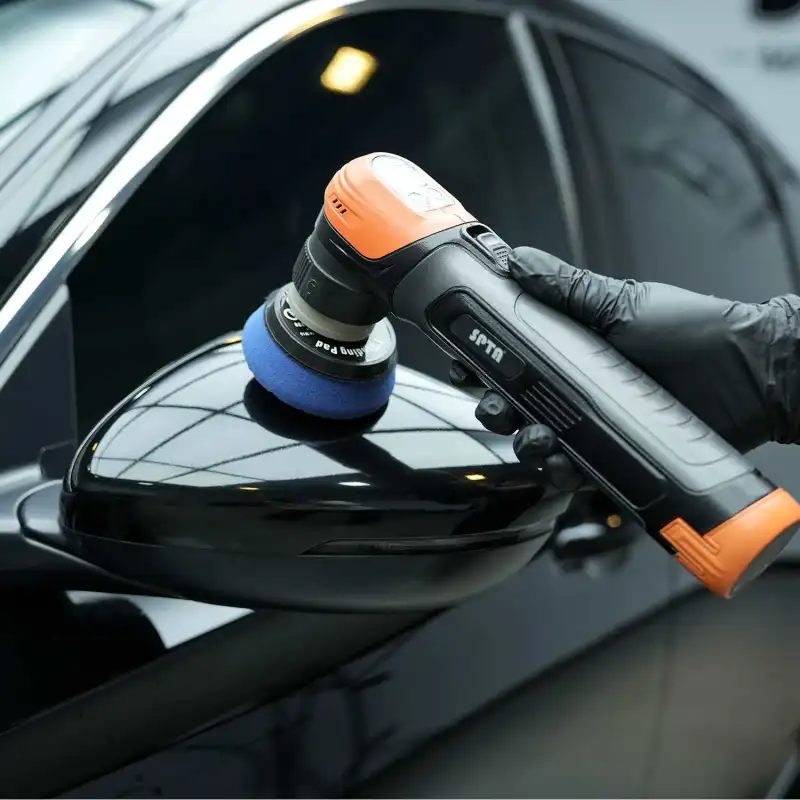 SPTA CP201 Cordless Mini Polisher Detail Dual Action And Rotary Polisher Constant Speed Output For Car Polishing - Fast Charge