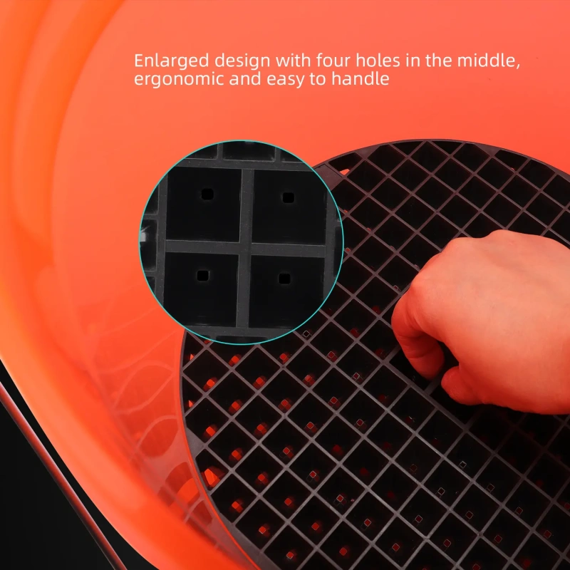 SPTA Grit Guards Universal Pad Washer,Polishing Pad Cleaner Compatible with Orbital Polisher Foam