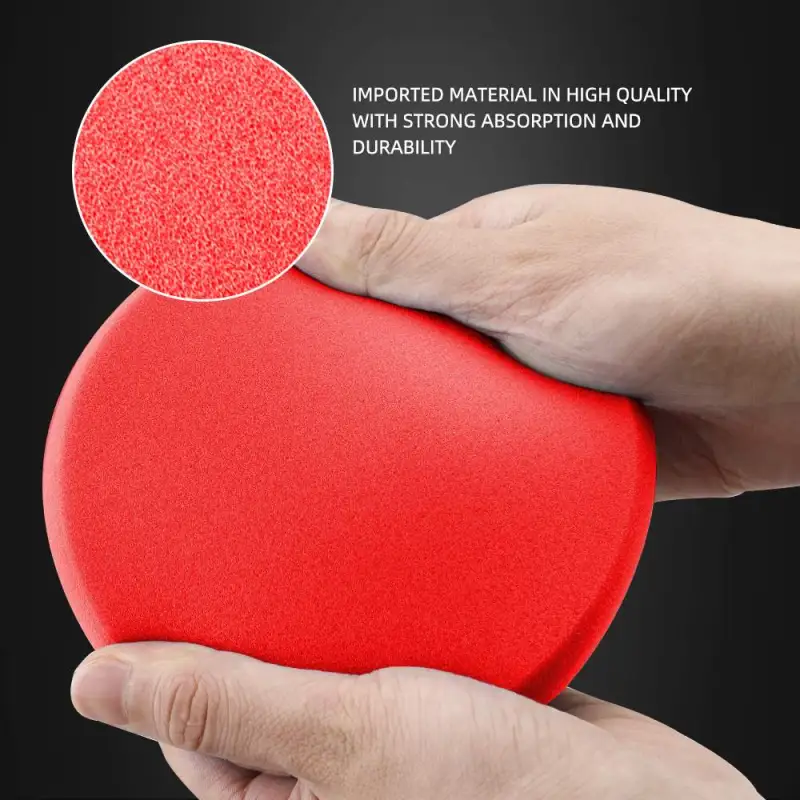 SPTA 3 Inch to 7 Inch T10 Ultra-Fine Finishing Foam Polishing Pad Swirl-Free, Gloss Finish Polish Pad For DA/RO Car Polisher To Remove Light Cutting Pad, Remove Car Wash Scratches & Ultra-Fine Swirl Marks