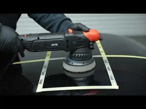 SPTA V2.0 Orange Heavy Cut Polishing Pad for Car Buffer Polisher Compound Polishing Sponge Pads Compounding, Polishing,Remove 1200#/1500# Sanding Marks