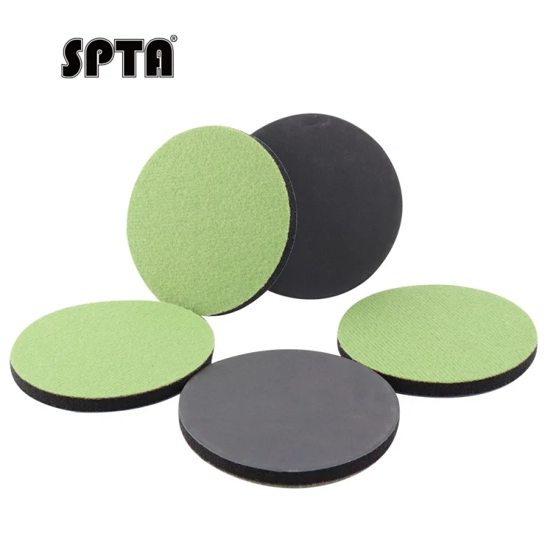 SPTA Glass Polishing and Grinding Pads, Green Fine Grinding Pads for Fine Grinding Suits for Drill Tools and Rotary Polishers
