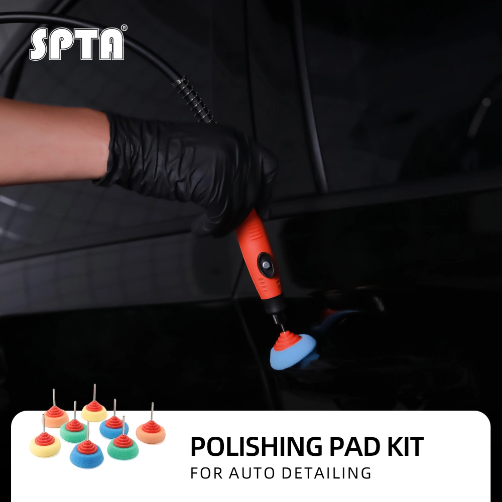 Lucidatura Auto Kit Di Lucidatura Per Ceretta Spugna Da 6 Pollici - Foto 7