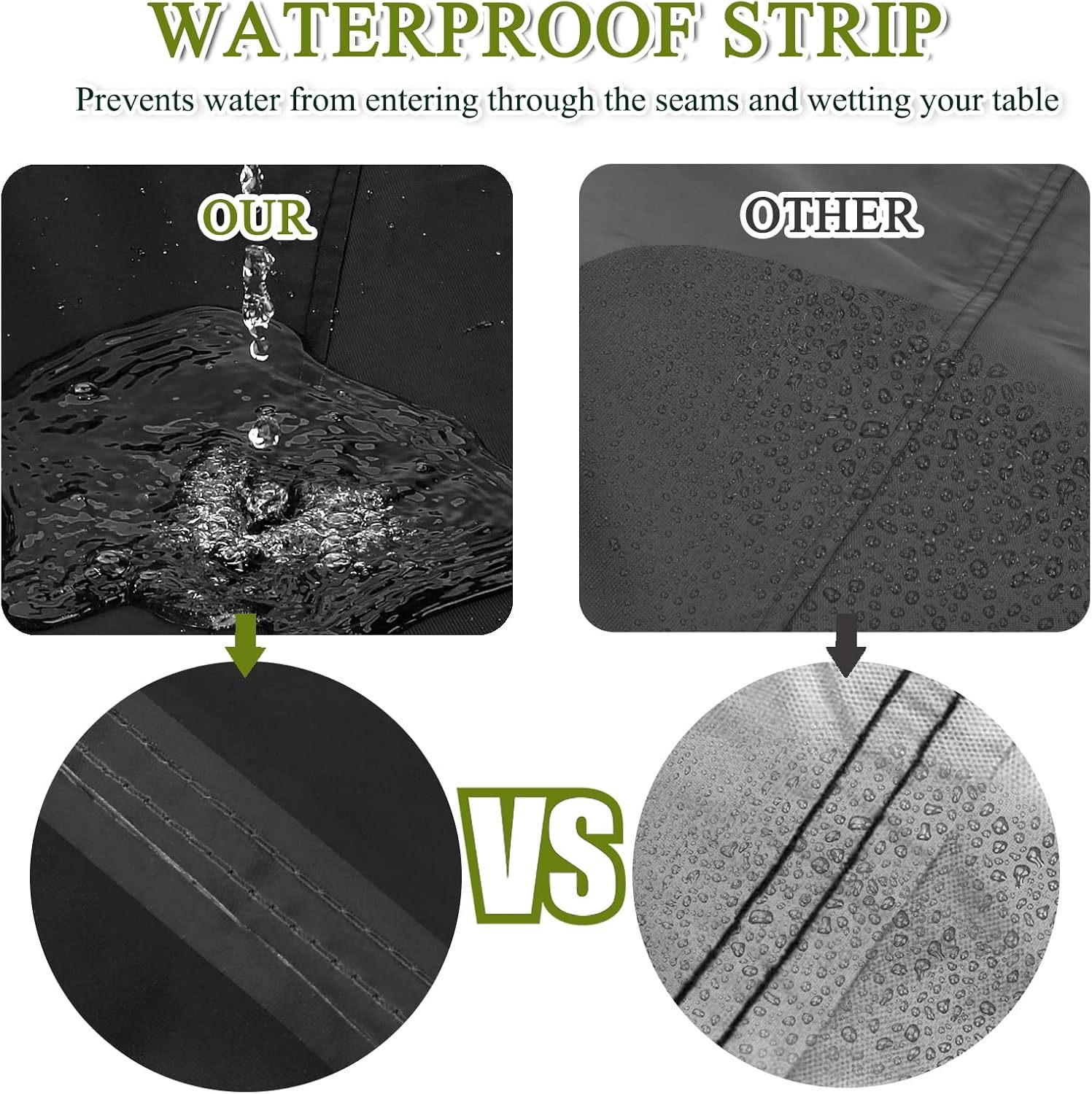 Ping Pong Table Cover, Outdoor/Indoor Premium Durability Oxford Fabric Ping Pong Table Cover, All Weather Resistant Table Tennis Cover