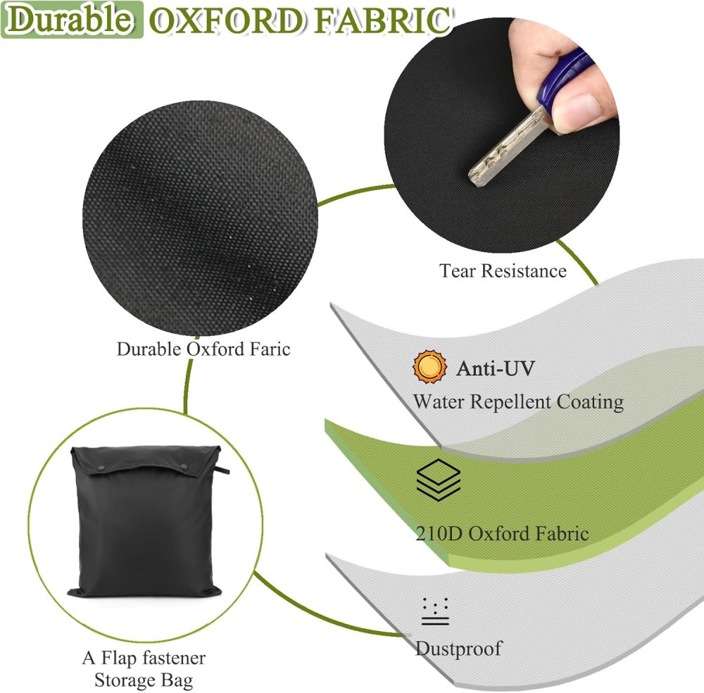 Ping Pong Table Cover, Outdoor/Indoor Premium Durability Oxford Fabric Ping Pong Table Cover, All Weather Resistant Table Tennis Cover