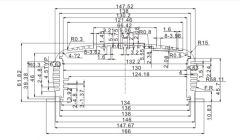 miniclass-AB power amplifier w/DSP aluminum enclosure