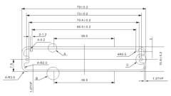MP3,MP4 aluminum enclosure