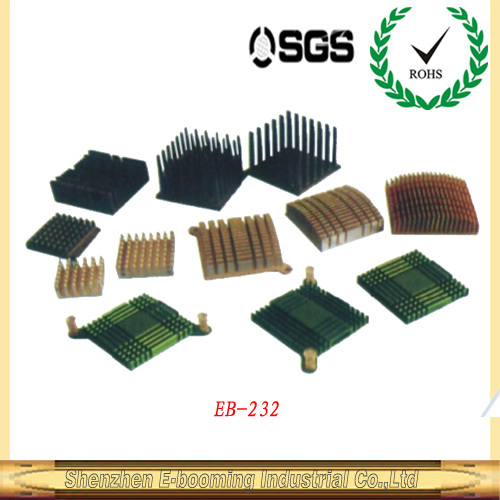 Aluminum radiator CPU cooler aluminum profile heat sink for PCBA