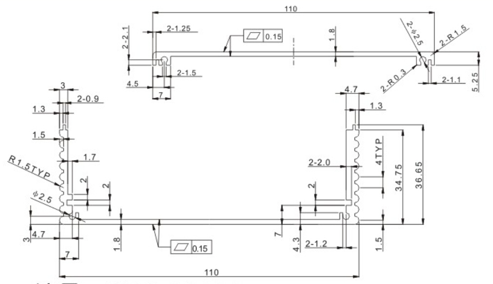 Aluminum extrusion enclosure