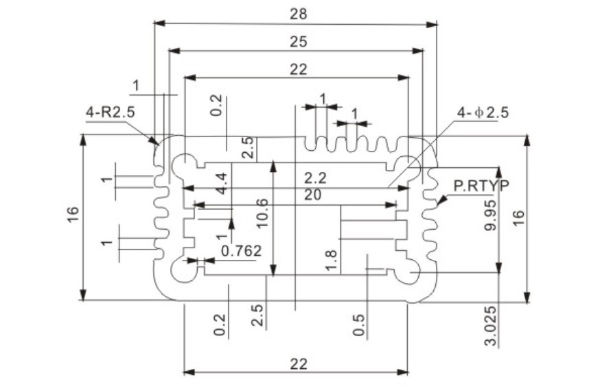 samll aluminum box for PCB