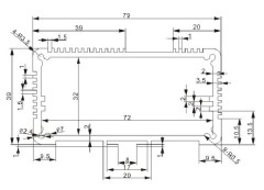 Apple Dark grey Power inverter aluminum enclosures Factory Manufacturer Shenzhen China Extruded aluminum enclosure box aluminum enclosure manufacturer