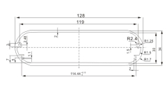 aluminum extrusion enclosures with side plates