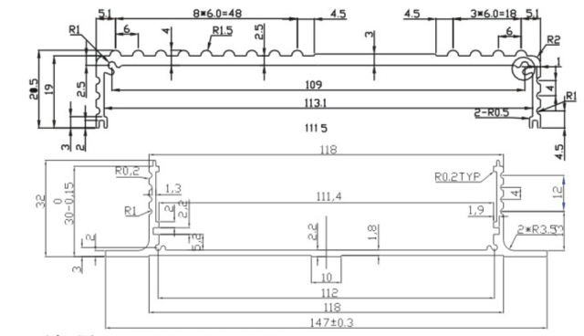 Aluminum enclosures ,aluminum extrusion enclosures