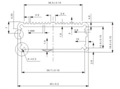 Small aluminum box for PCB