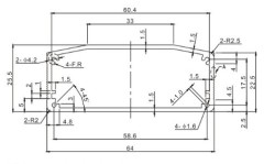 Input and Output enclosures Alumium extruded enclosures