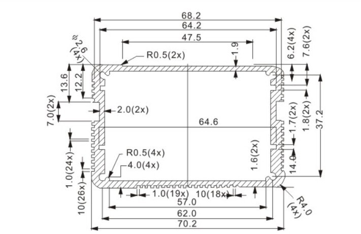 Aluminum enclosures